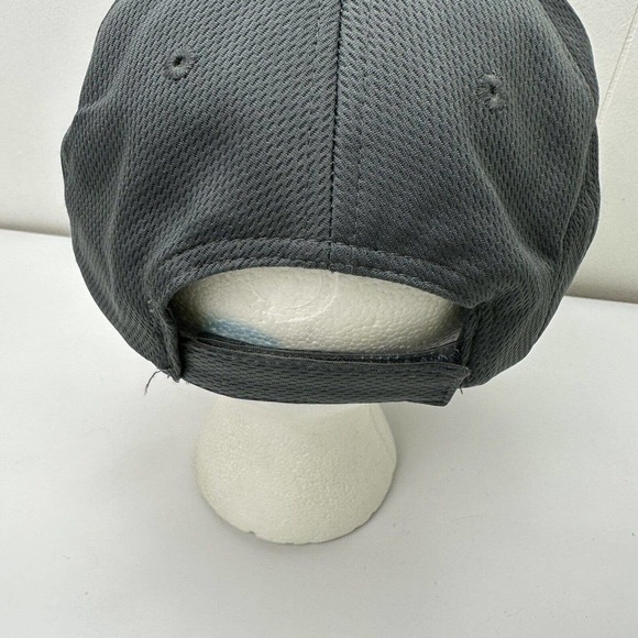 Papa Johns Pizza Hat Cap Gray Strapback Adjustable Embroidered Employee Workwear - Picture 6 of 12